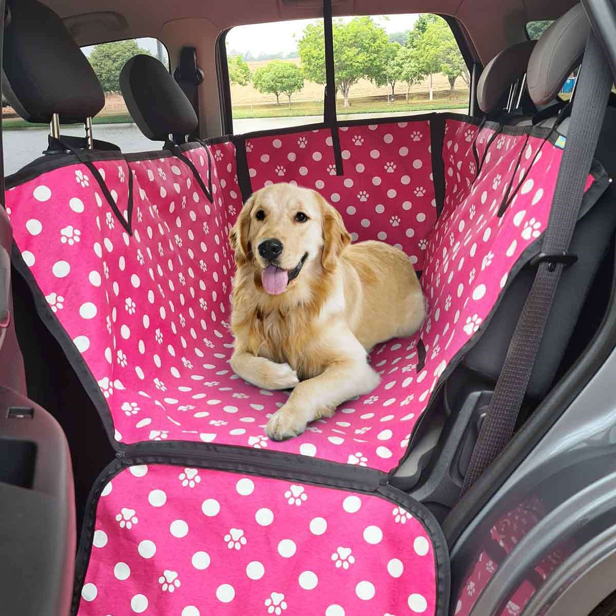 Capa Pet impermeável PLUS PREMIUM para levar cães no carro (Protege banco e portas!)