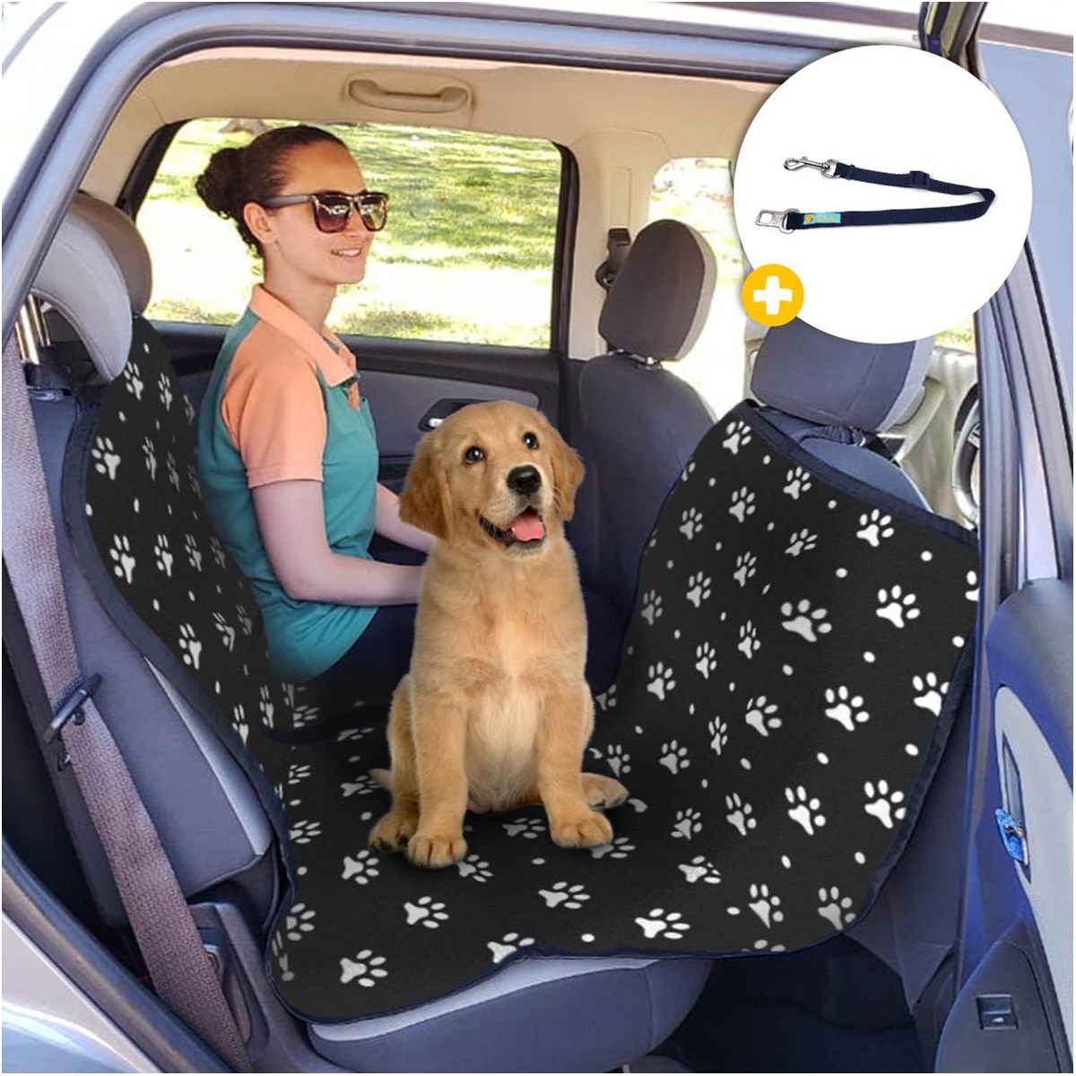 Capa Pet impermeável MULTI PREMIUM para levar cães no carro (+ porta malas)
